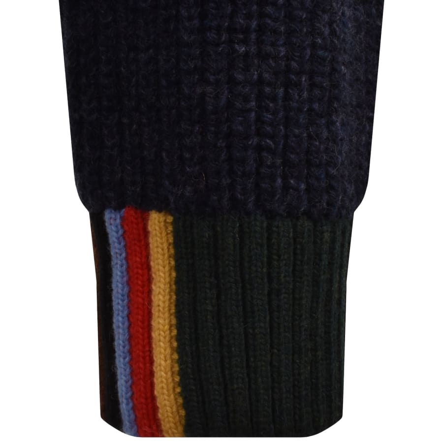 Image number 4 for Barbour X Paul Smith Cardigan Russet Brown