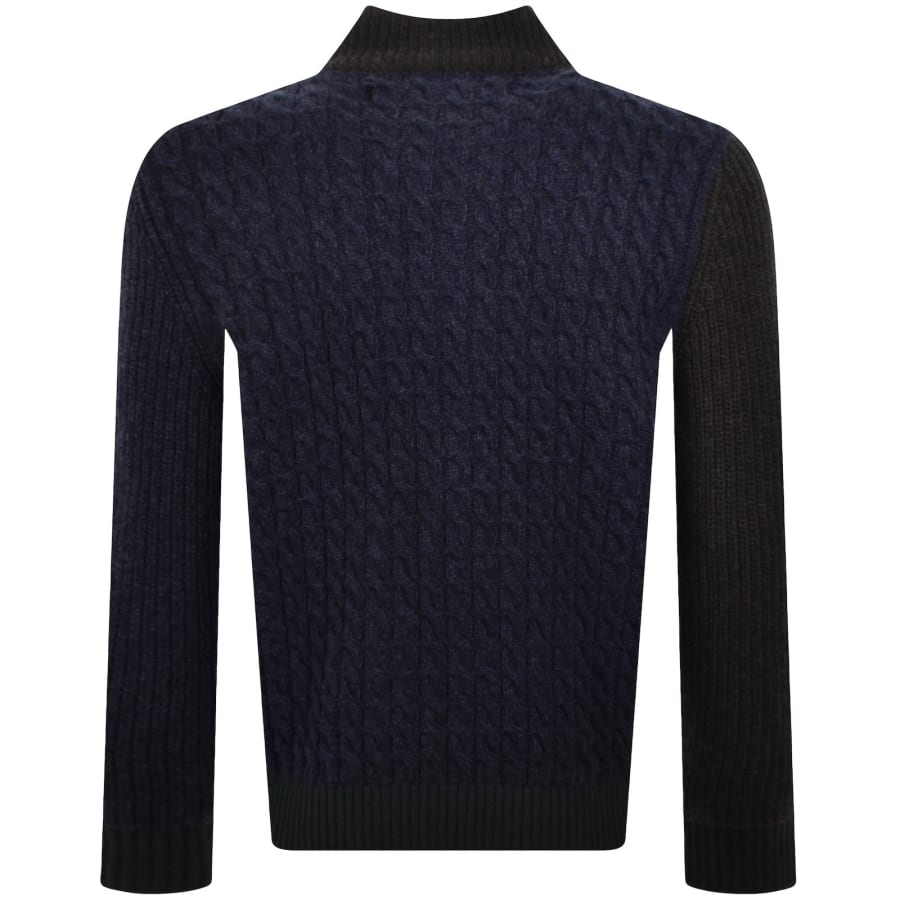 Image number 5 for Barbour X Paul Smith Cardigan Russet Brown
