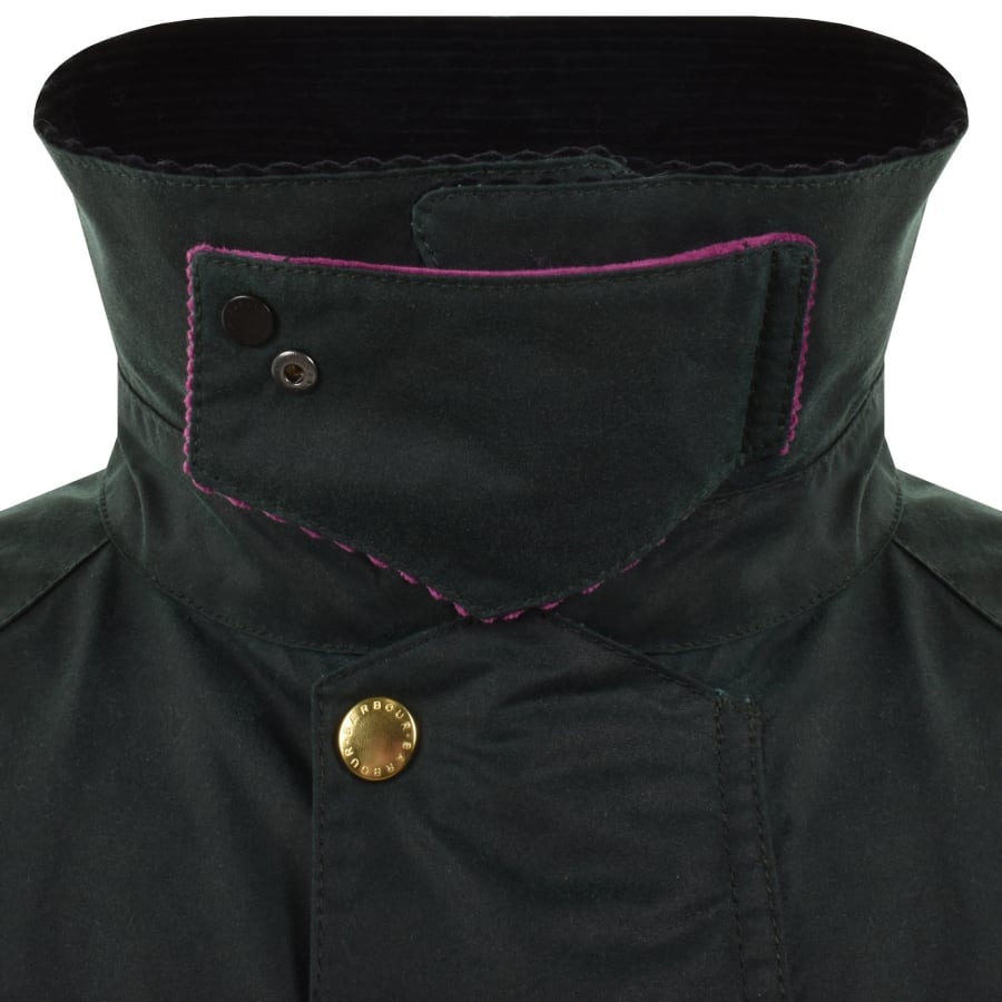 Image number 5 for Barbour X Paul Smith Wax Gamefair Jacket Green
