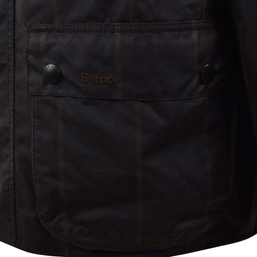 Image number 3 for Barbour X Paul Smith Wax Transport Jacket Brown