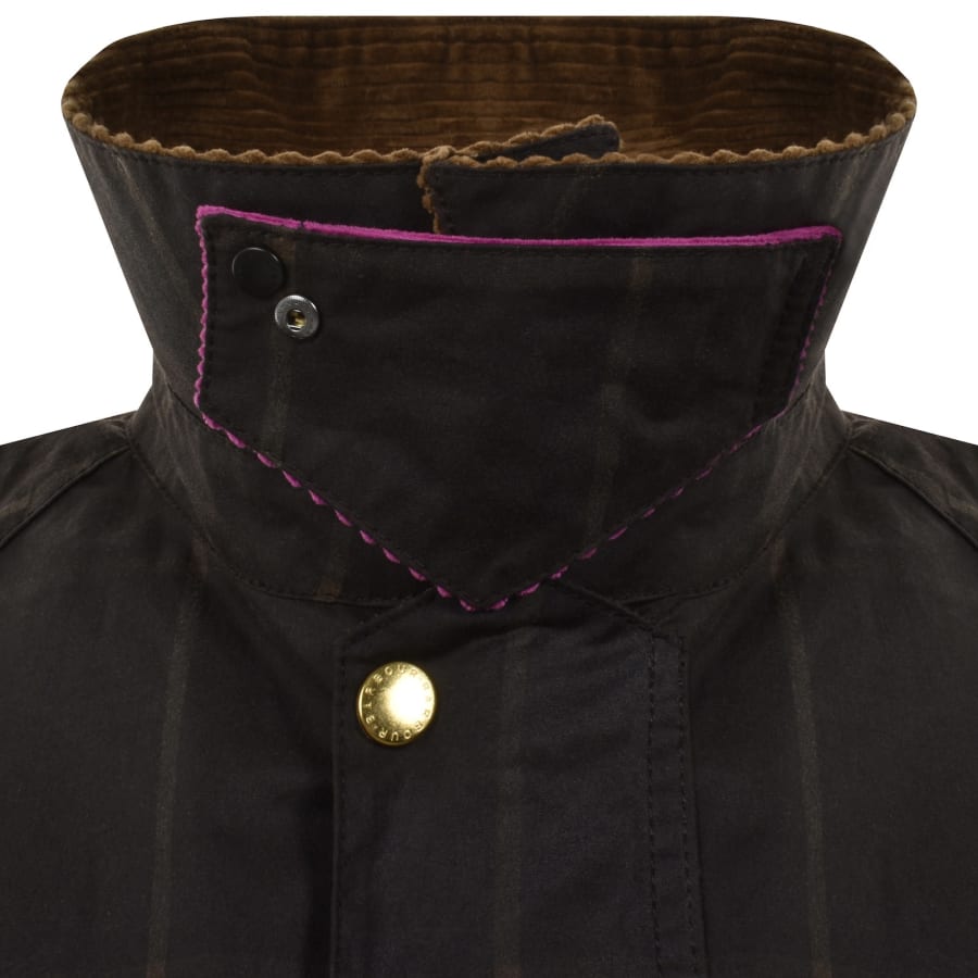 Image number 5 for Barbour X Paul Smith Wax Transport Jacket Brown