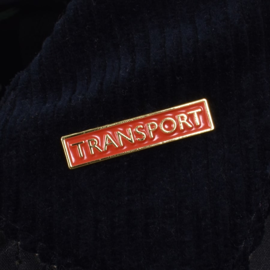Image number 4 for Barbour Wax Icons Transport Jacket Navy