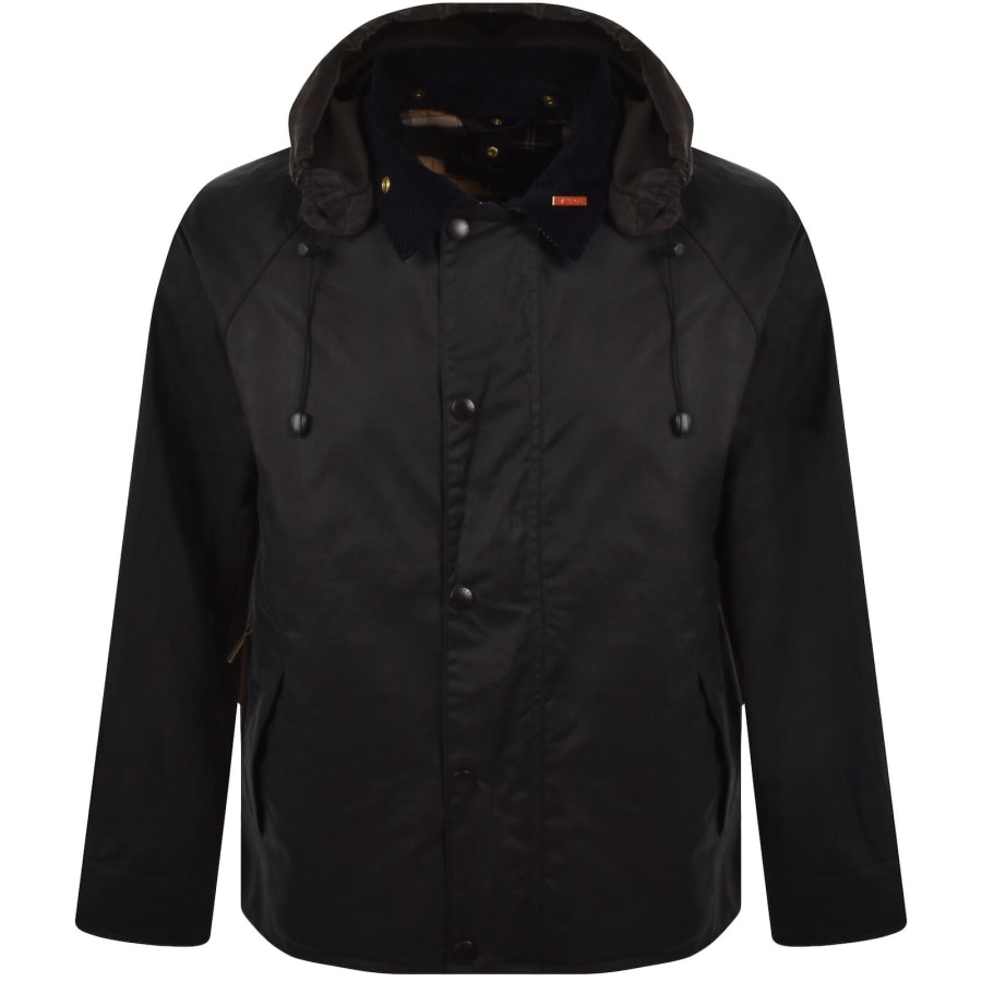 Image number 1 for Barbour Wax Icons Transport Jacket Navy