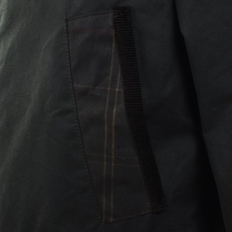 Image number 4 for Barbour Wax Icons Bedale Jacket Green