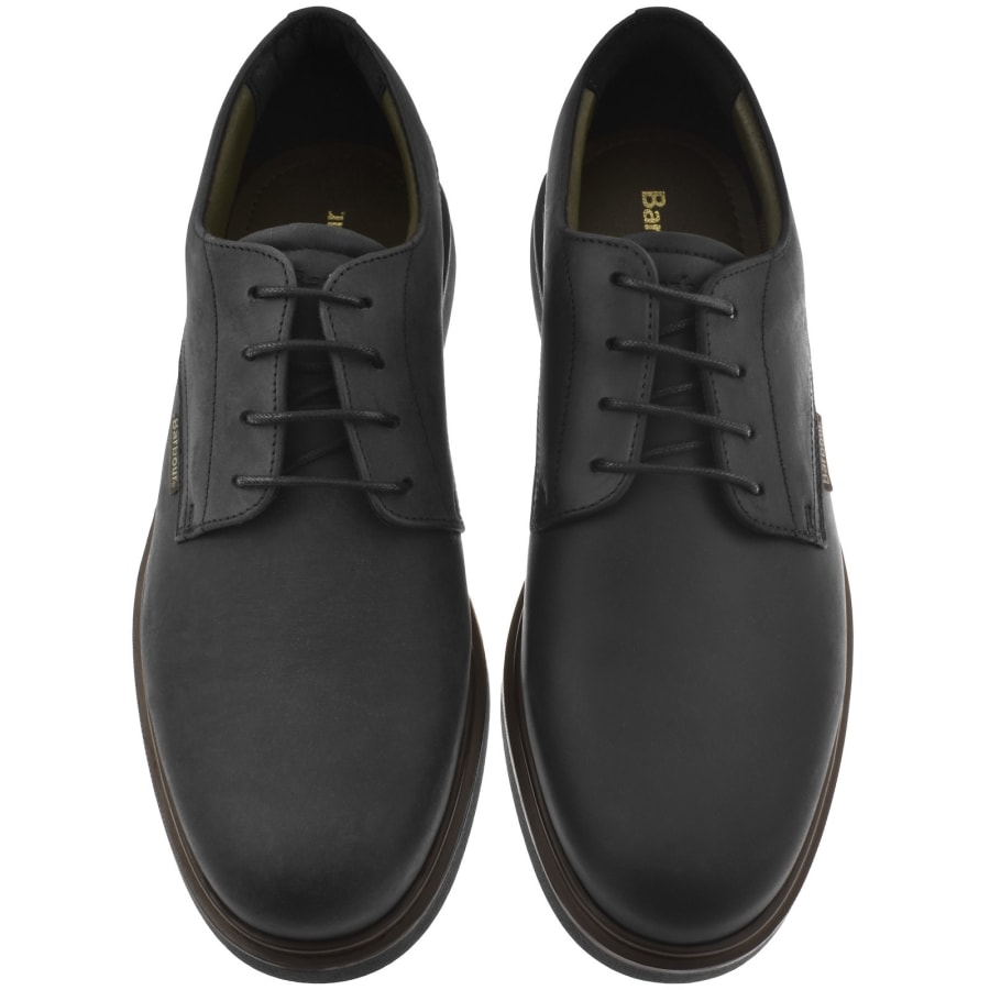 Image number 3 for Barbour Carthy Derby Shoes Black
