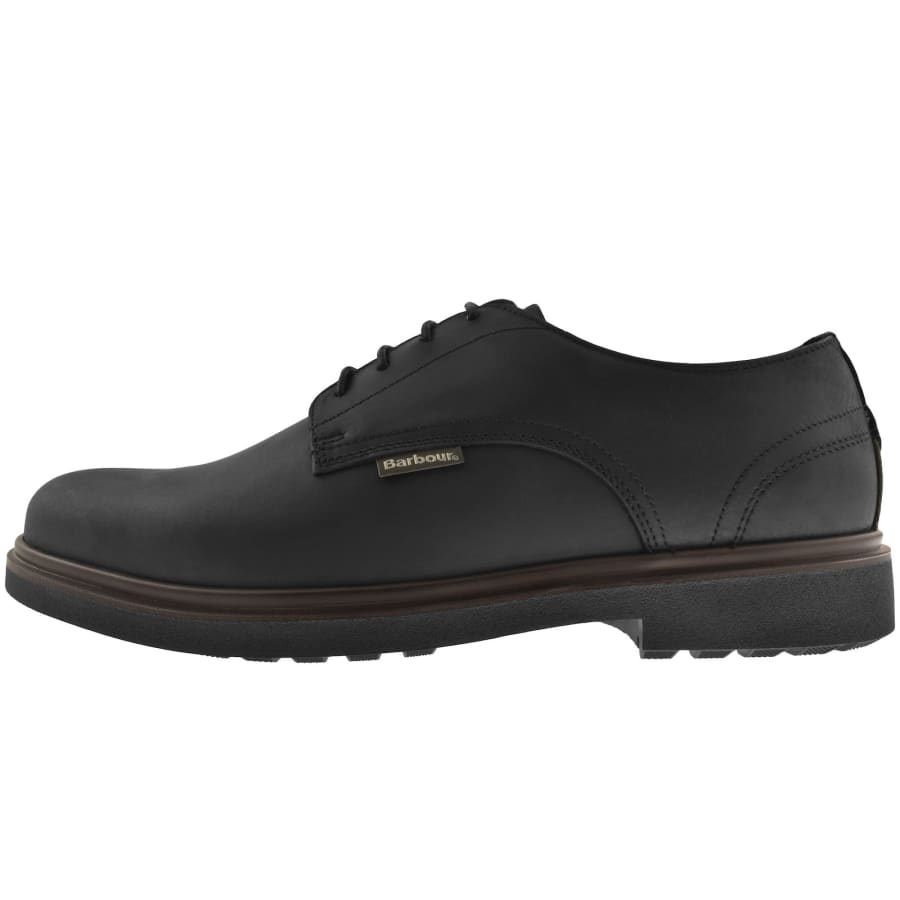 Image number 1 for Barbour Carthy Derby Shoes Black