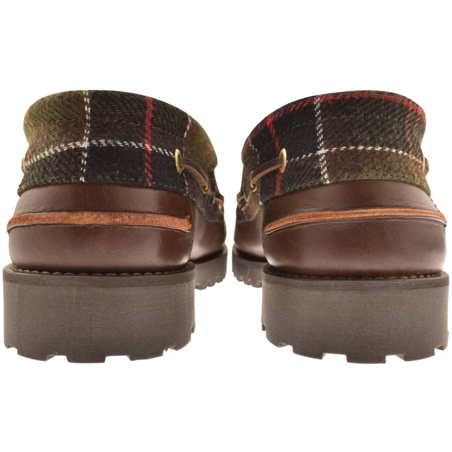 Image number 2 for Barbour Deck Boat Shoe Brown