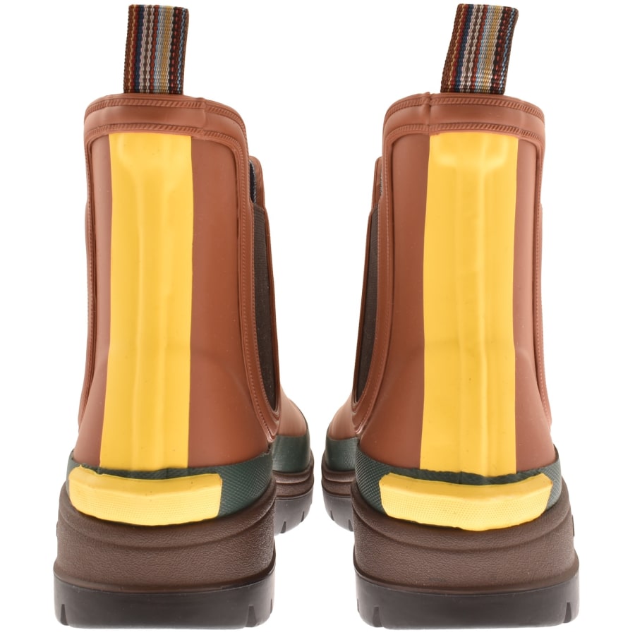 Image number 2 for Barbour X Paul Smith Chelsea Welly Brown