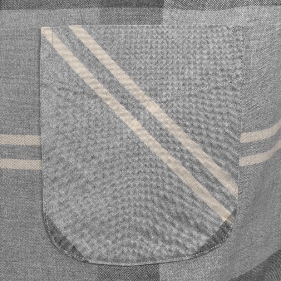 Image number 3 for Barbour Mineral Tartan Dunoon Shirt Grey