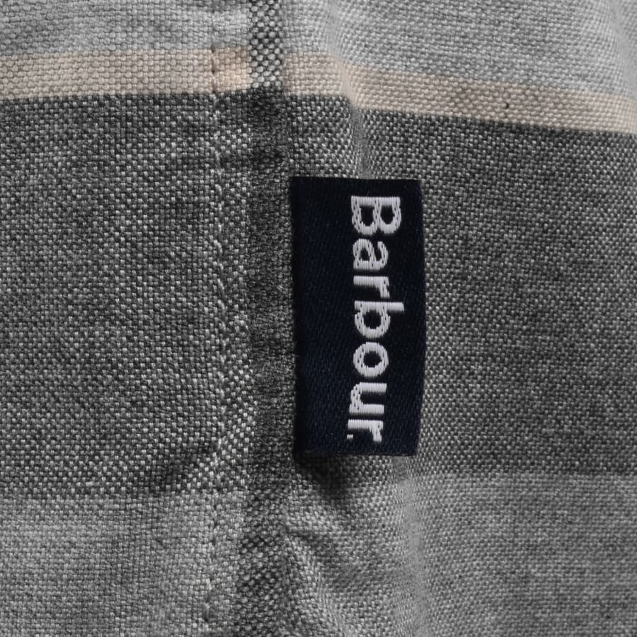 Image number 5 for Barbour Mineral Tartan Dunoon Shirt Grey