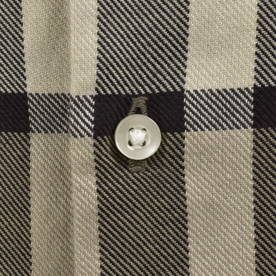 Image number 4 for Barbour Dunoon Long Sleeve Shirt Brown