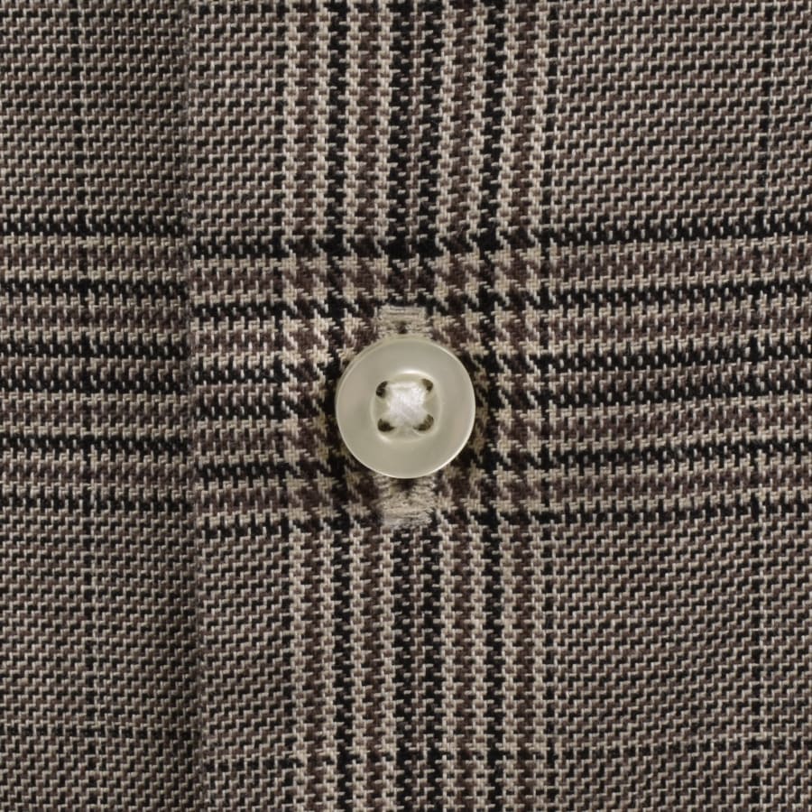 Image number 4 for Barbour Franklin Checked Shirt Brown