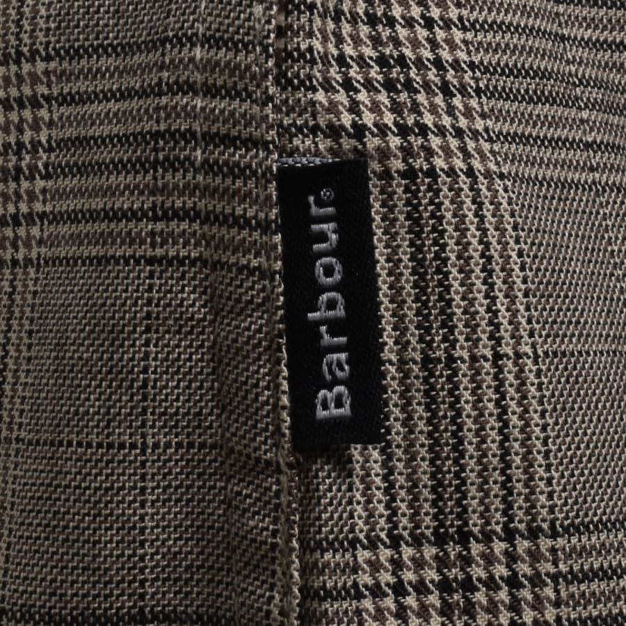 Image number 5 for Barbour Franklin Checked Shirt Brown