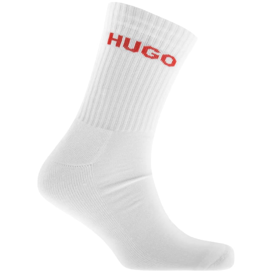 Image number 2 for HUGO 6 Pack Logo Socks