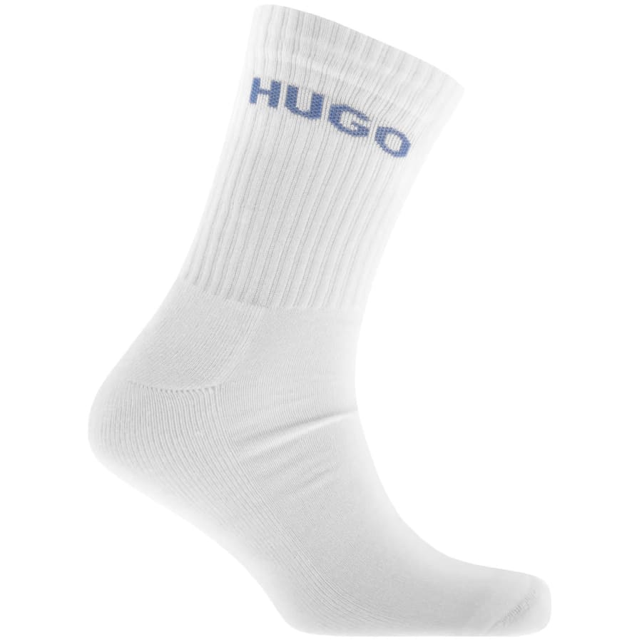Image number 3 for HUGO 6 Pack Logo Socks