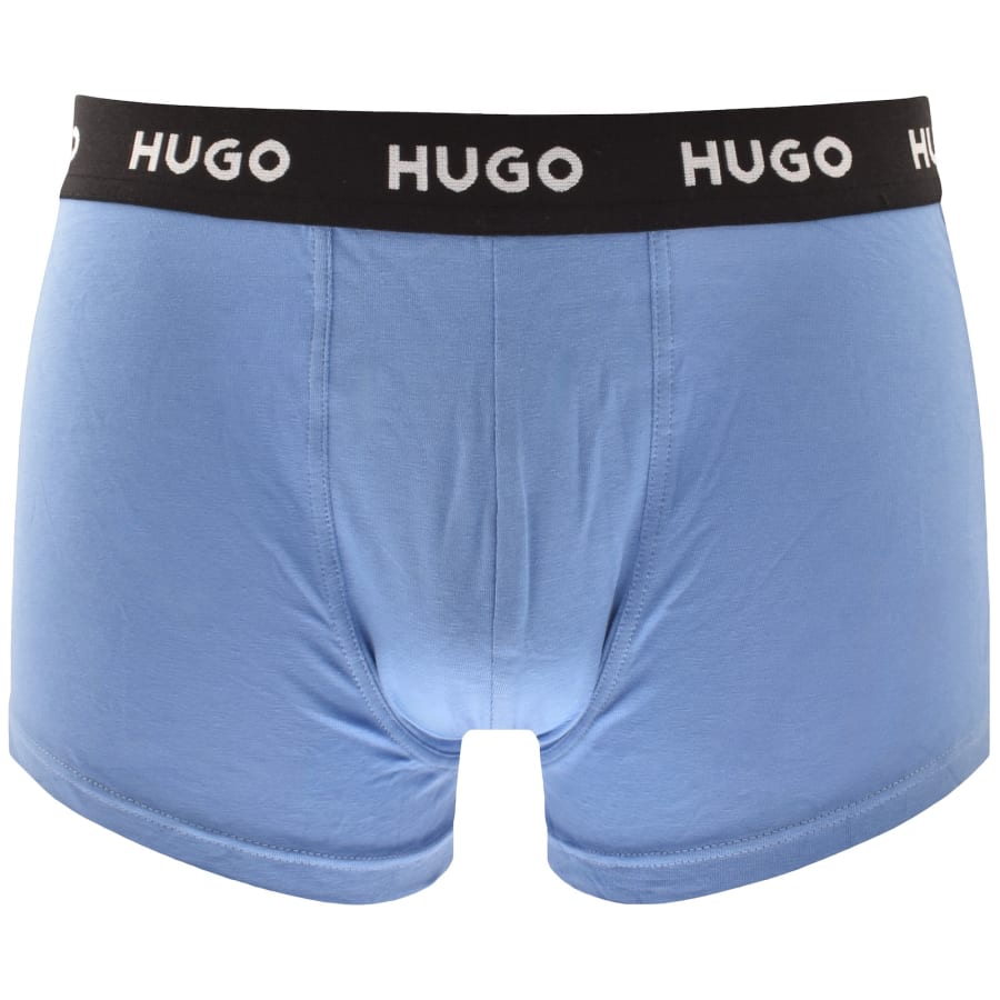 Image number 3 for HUGO 3 Pack Trunks Blue