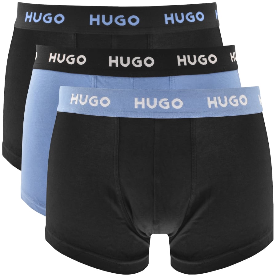 Image number 1 for HUGO 3 Pack Trunks Blue