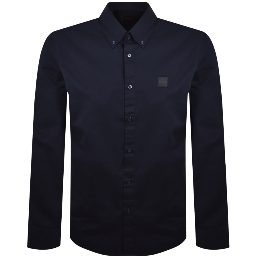Image number 1 for BOSS Ricoplus Shirt Blue