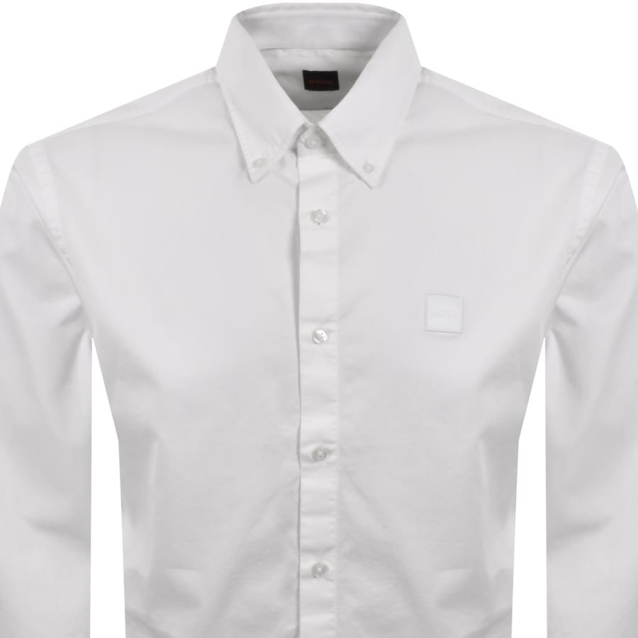Image number 2 for BOSS Ricoplus Shirt White