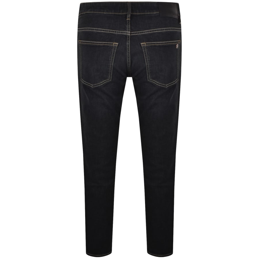 Image number 3 for BOSS Delaware Slim Fit Jeans Dark Blue