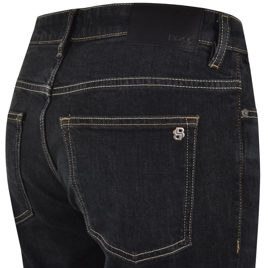 Image number 4 for BOSS Delaware Slim Fit Jeans Dark Blue