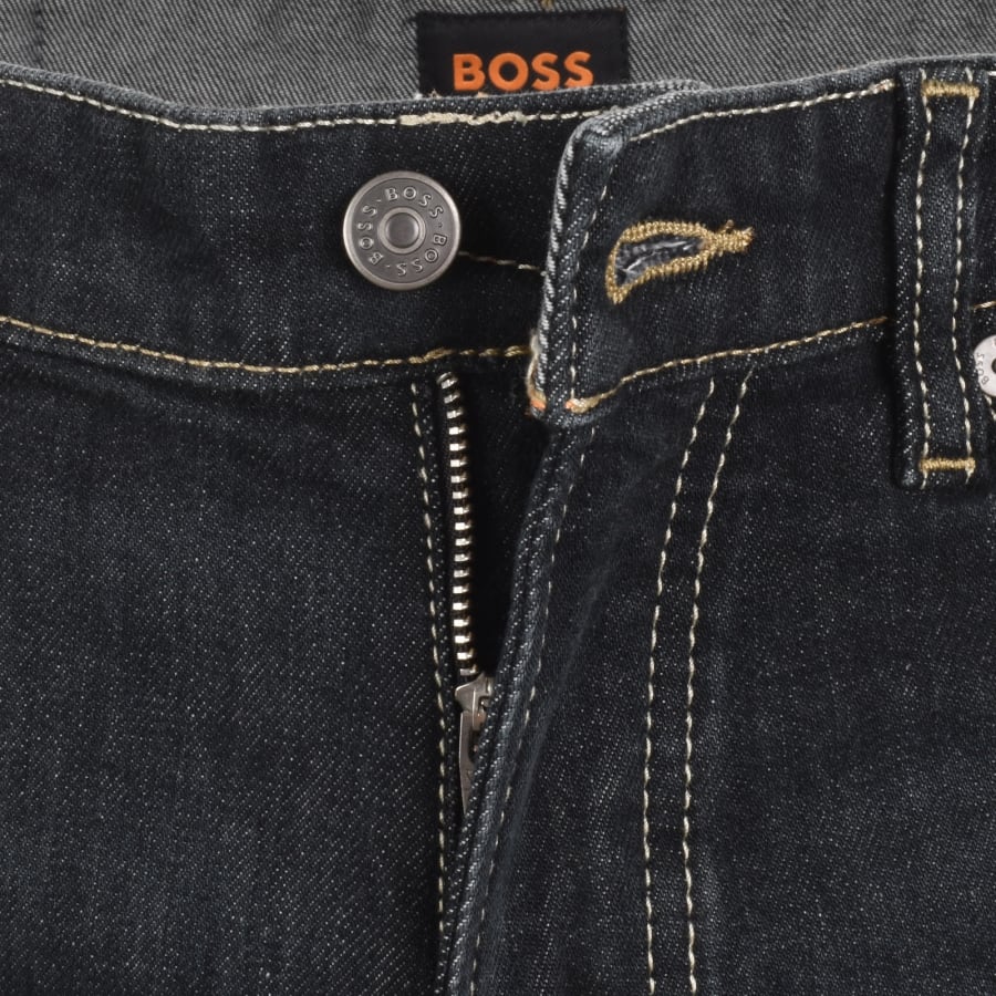 Image number 5 for BOSS Delaware Slim Fit Jeans Dark Blue