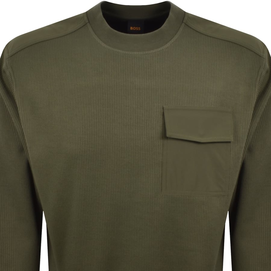 Image number 2 for BOSS We Urban Sweatshirt Green