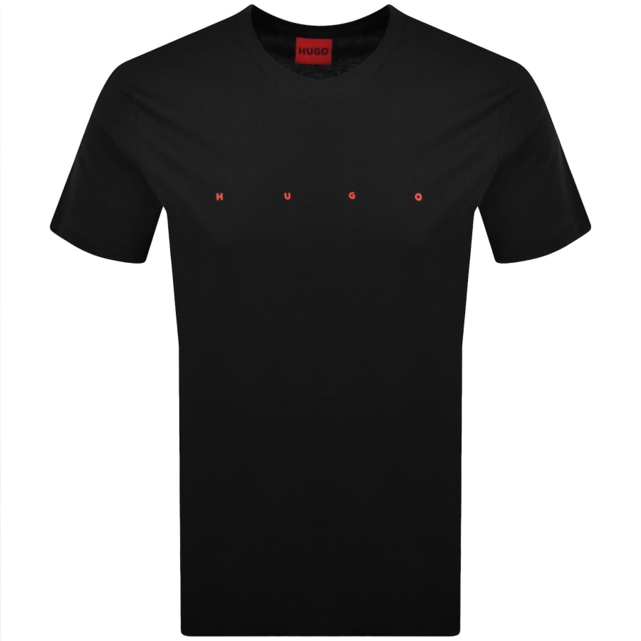 Image number 1 for HUGO Dorosi T Shirt Black