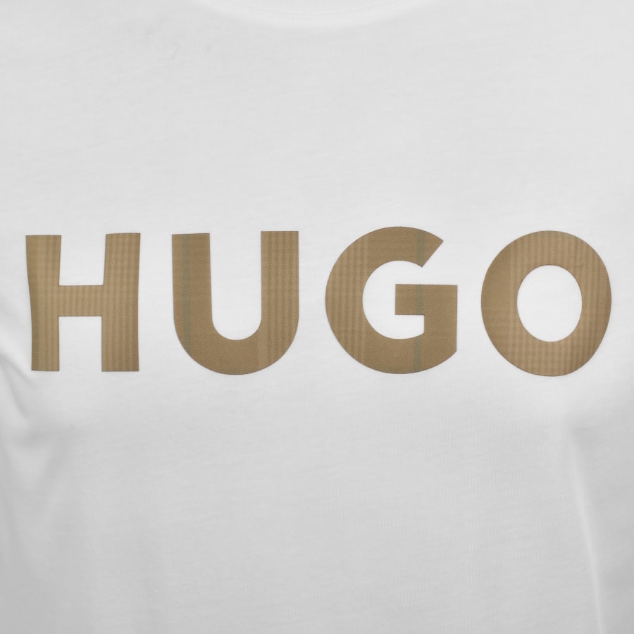 Image number 3 for HUGO Dulivio U263 T Shirt White
