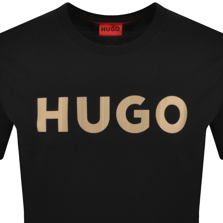 Image number 2 for HUGO Dulivio U263 T Shirt Black