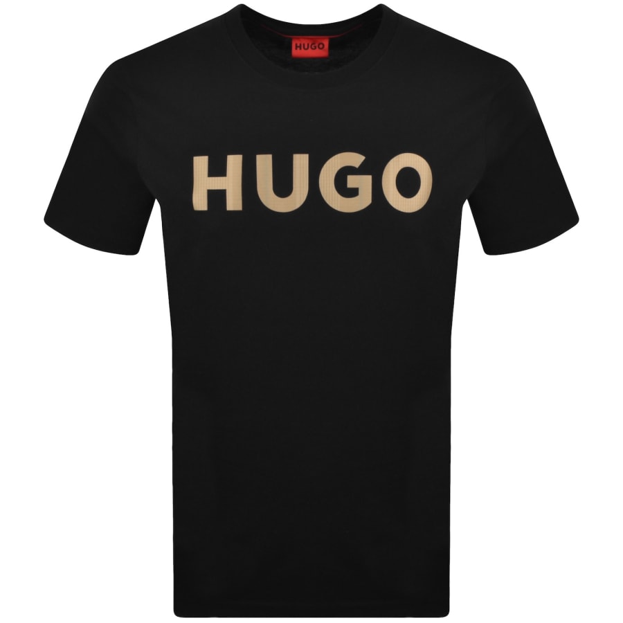 Image number 1 for HUGO Dulivio U263 T Shirt Black