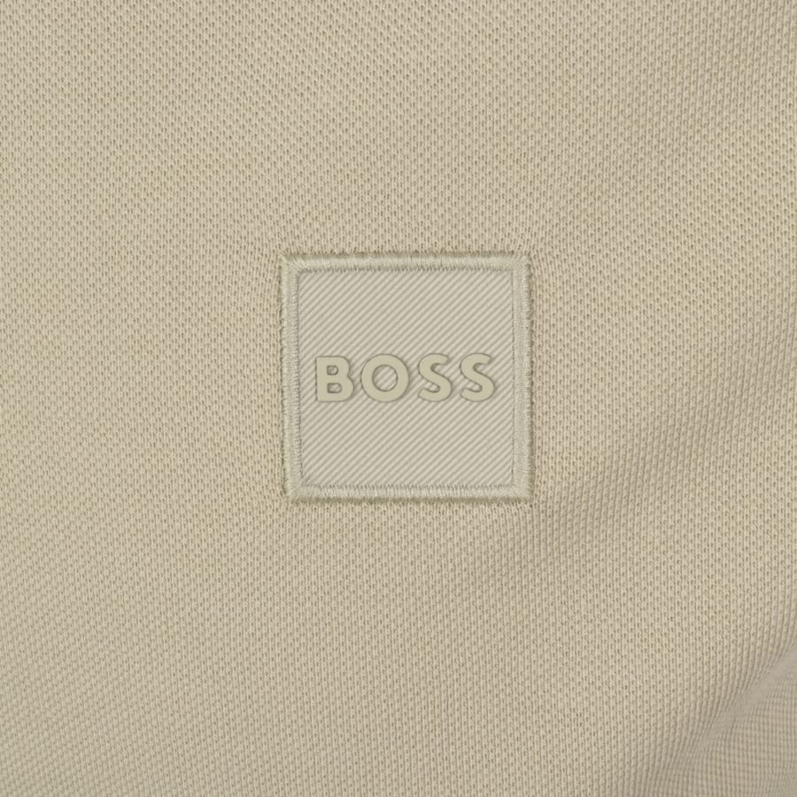Image number 3 for BOSS Passerford Polo T Shirt Beige