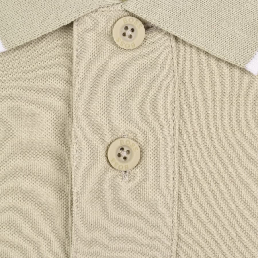 Image number 4 for BOSS Passerford Polo T Shirt Beige