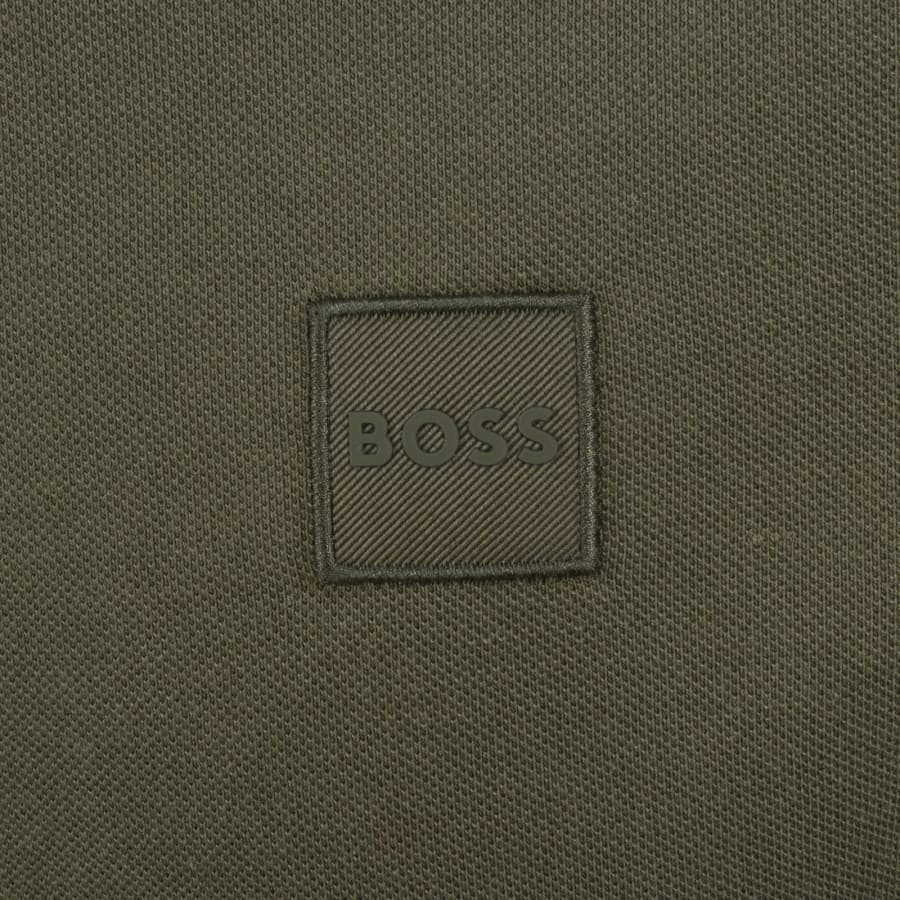 Image number 3 for BOSS Passerford Polo T Shirt Green