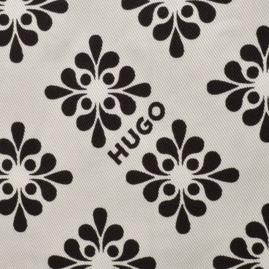 Image number 3 for HUGO Oversized Short Sleeve Espino Shirt White
