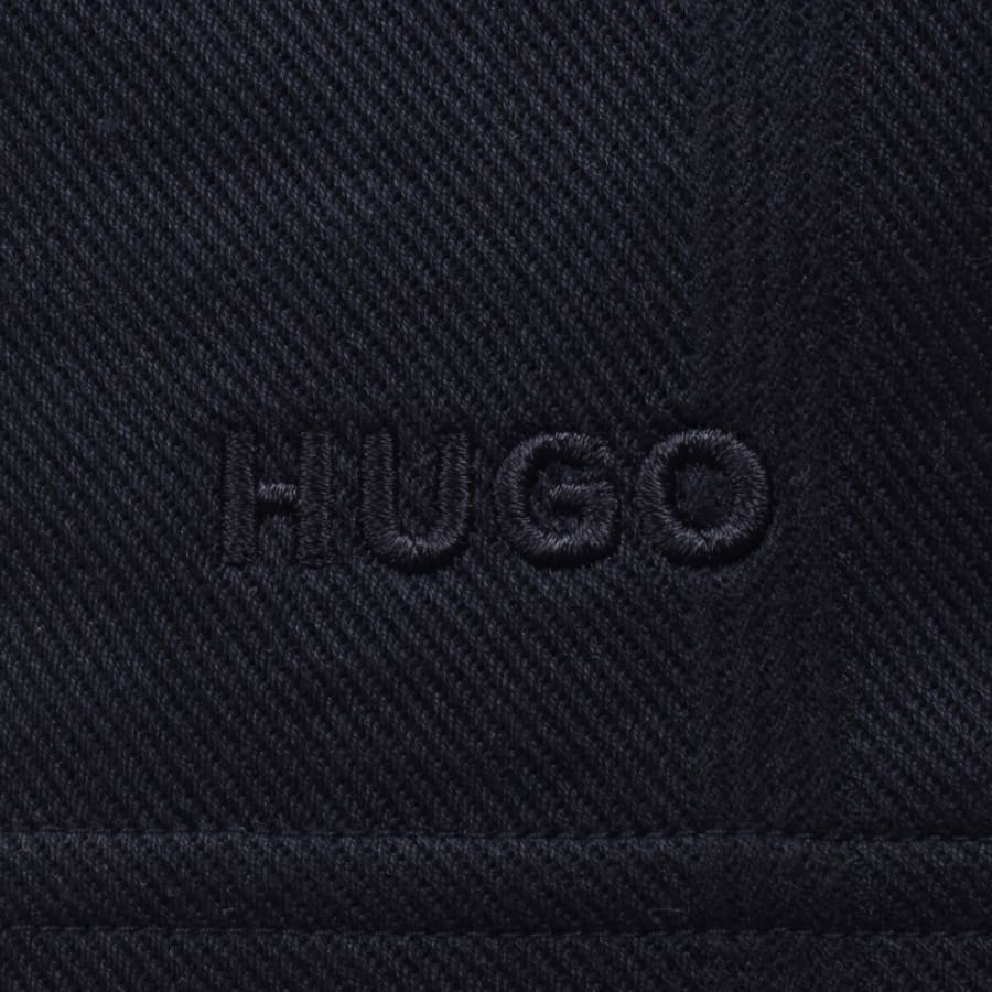 Image number 3 for HUGO Dasillo Polo Shirt Dark Blue