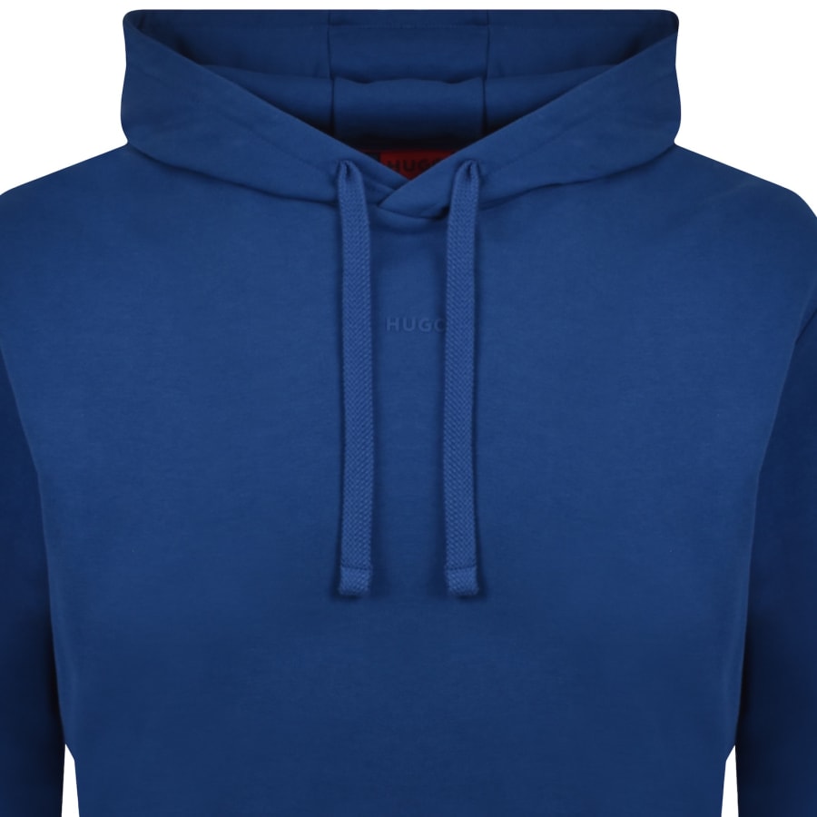 Image number 2 for HUGO Dapo Hoodie Open Blue
