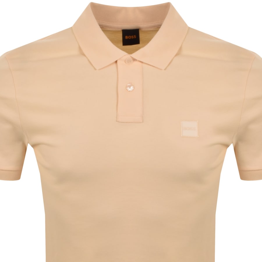 Image number 2 for BOSS Passenger Polo T Shirt Light Orange