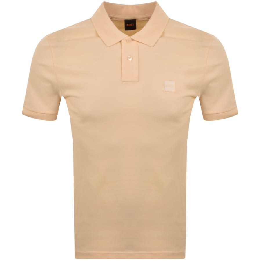 Image number 1 for BOSS Passenger Polo T Shirt Light Orange