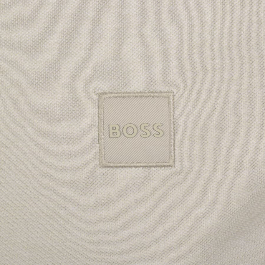 Image number 3 for BOSS Passerford Polo T Shirt Beige