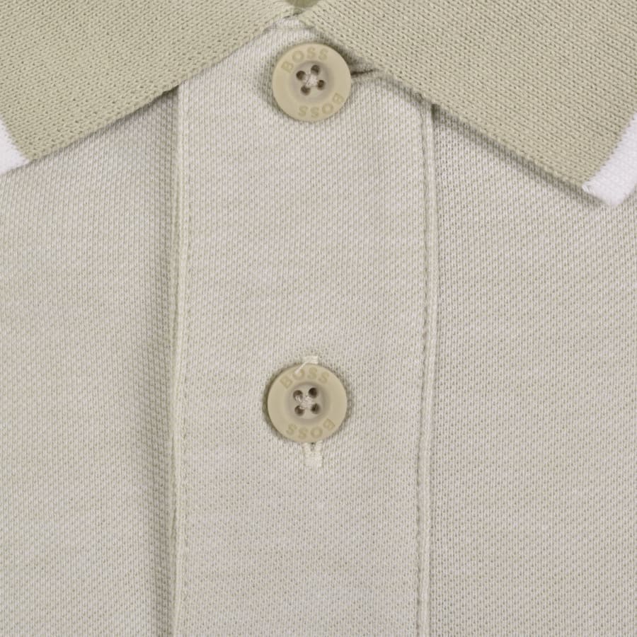 Image number 4 for BOSS Passerford Polo T Shirt Beige