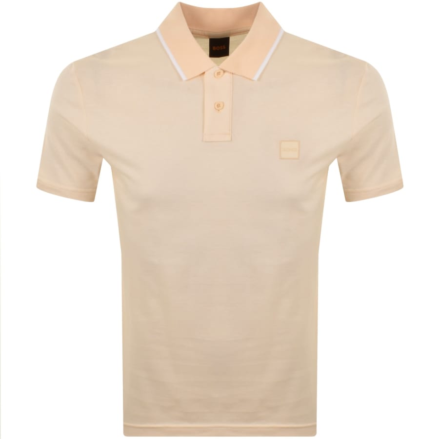 Image number 1 for BOSS Passerford Polo T Shirt Orange