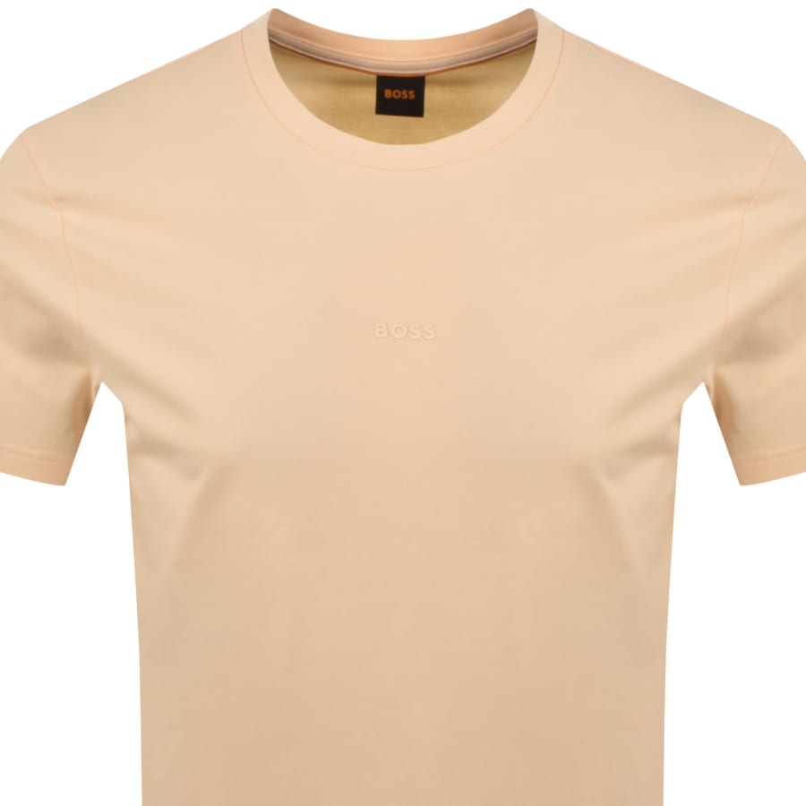 Image number 2 for BOSS TChup Logo T Shirt Orange