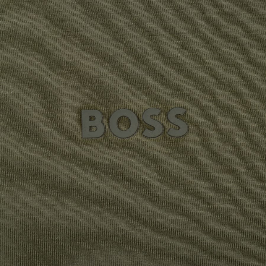 Image number 3 for BOSS TChup Logo T Shirt Green