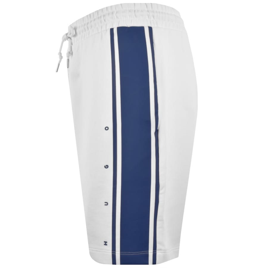 Image number 3 for HUGO Demsi Jersey Shorts White