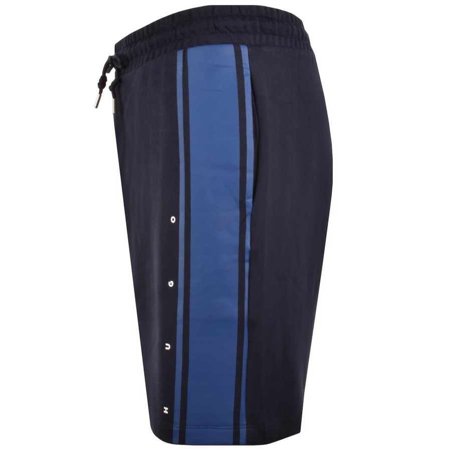 Image number 3 for HUGO Demsi Jersey Shorts Dark Blue