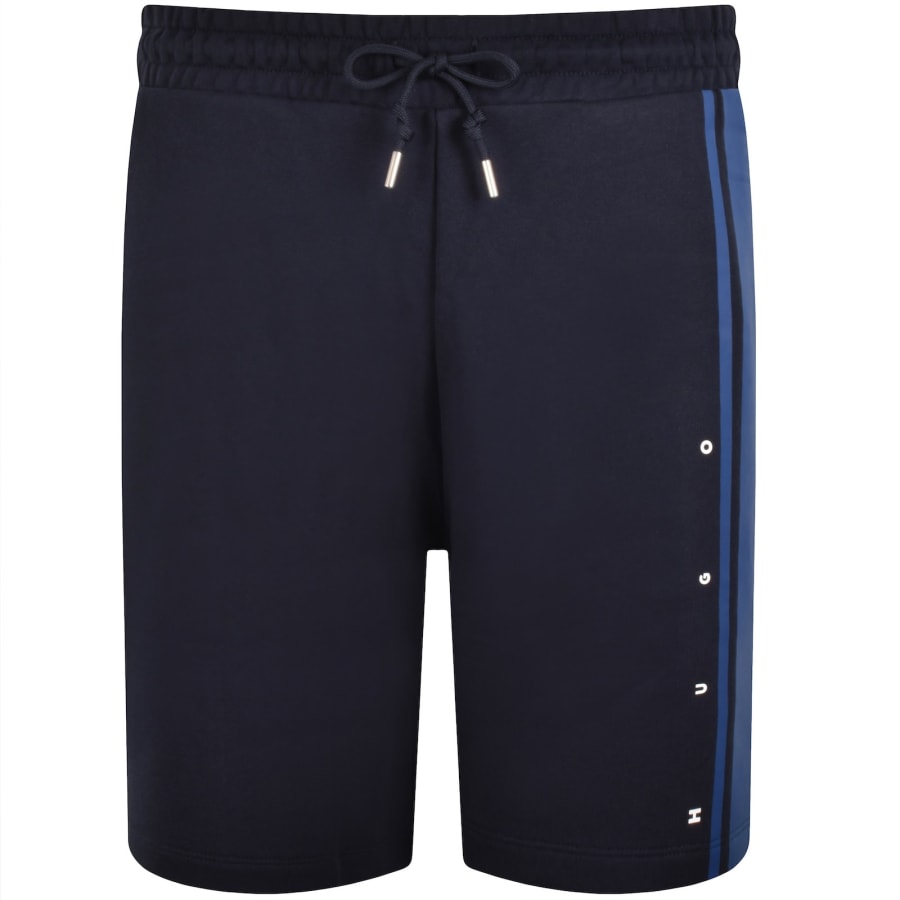 Image number 1 for HUGO Demsi Jersey Shorts Dark Blue