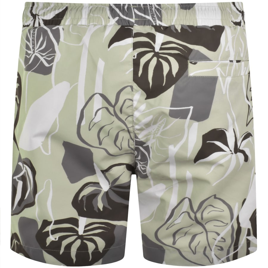 Image number 2 for HUGO Calala Swim Shorts Light Green