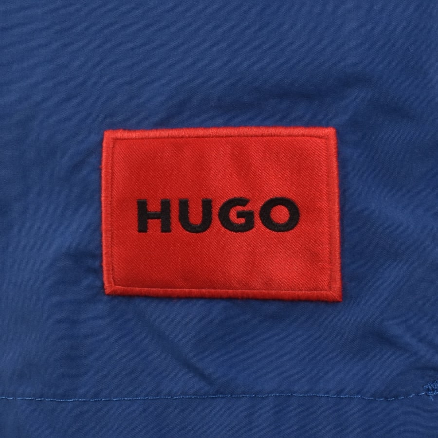 Image number 3 for HUGO Dominica Swim Shorts Blue