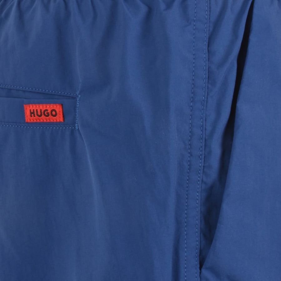 Image number 4 for HUGO Dominica Swim Shorts Blue